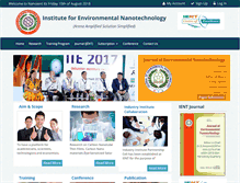 Tablet Screenshot of nanoient.org